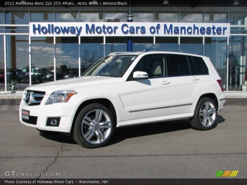 Arctic White / Almond/Black 2012 Mercedes-Benz GLK 350 4Matic