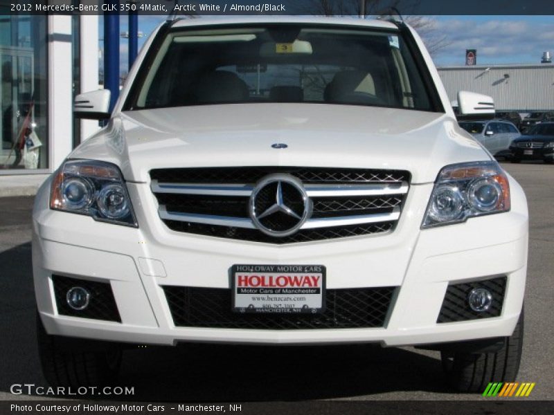 Arctic White / Almond/Black 2012 Mercedes-Benz GLK 350 4Matic