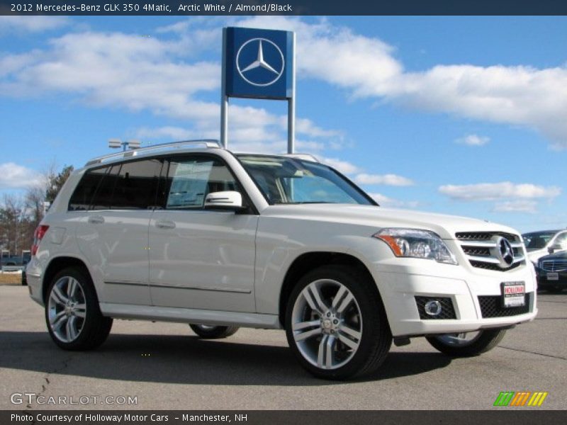 Arctic White / Almond/Black 2012 Mercedes-Benz GLK 350 4Matic