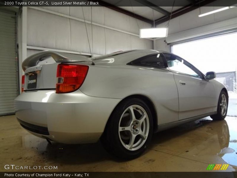 Liquid Silver Metallic / Black 2000 Toyota Celica GT-S