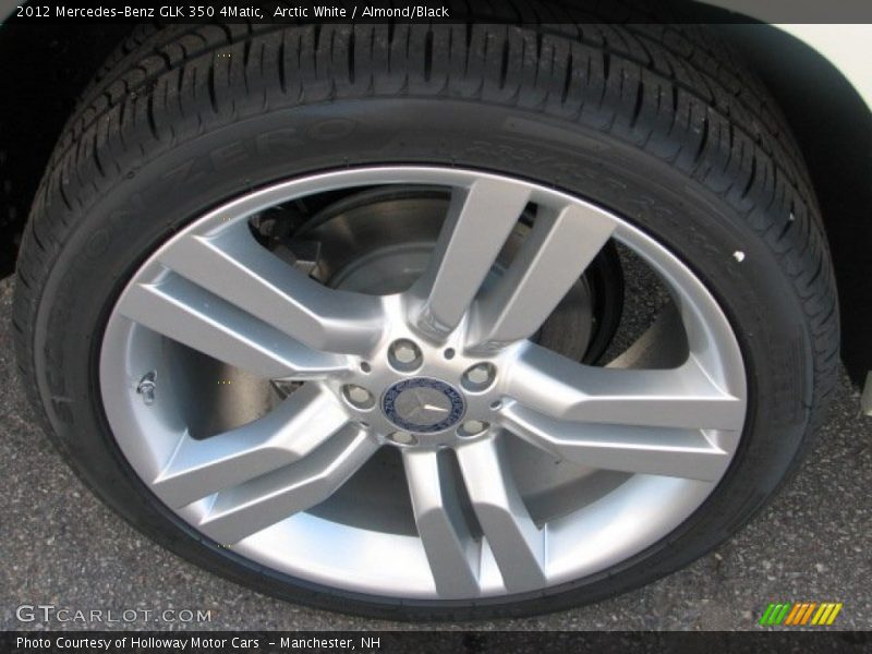 Arctic White / Almond/Black 2012 Mercedes-Benz GLK 350 4Matic