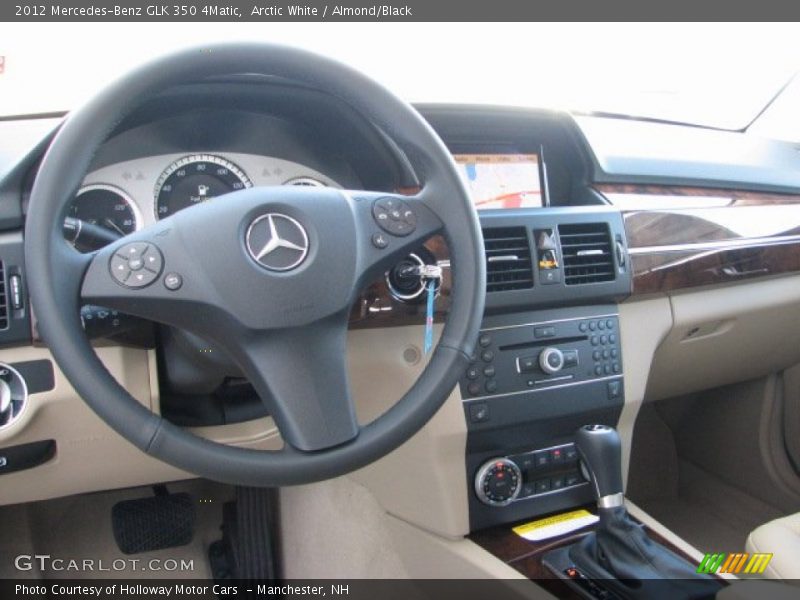 Arctic White / Almond/Black 2012 Mercedes-Benz GLK 350 4Matic