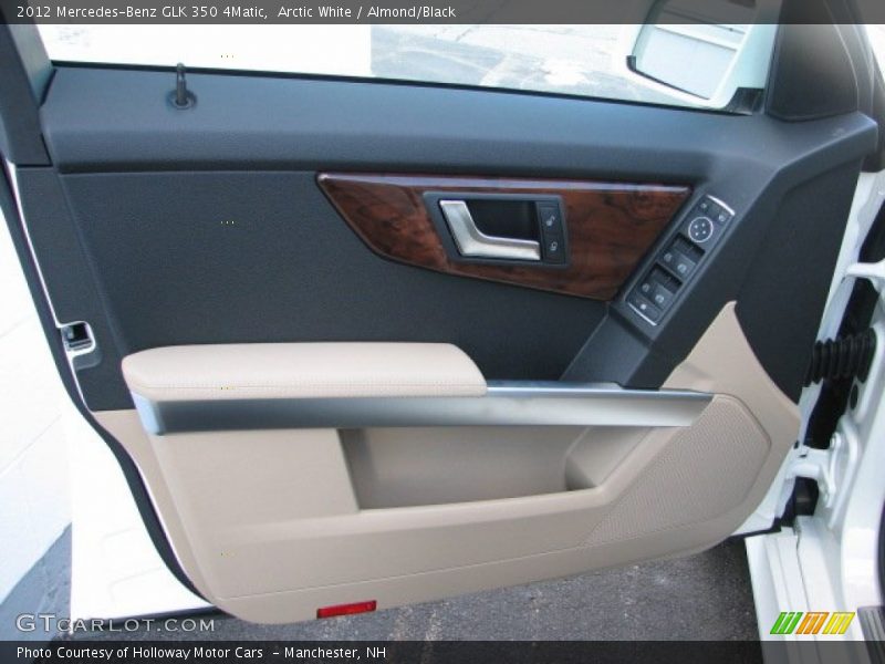 Arctic White / Almond/Black 2012 Mercedes-Benz GLK 350 4Matic