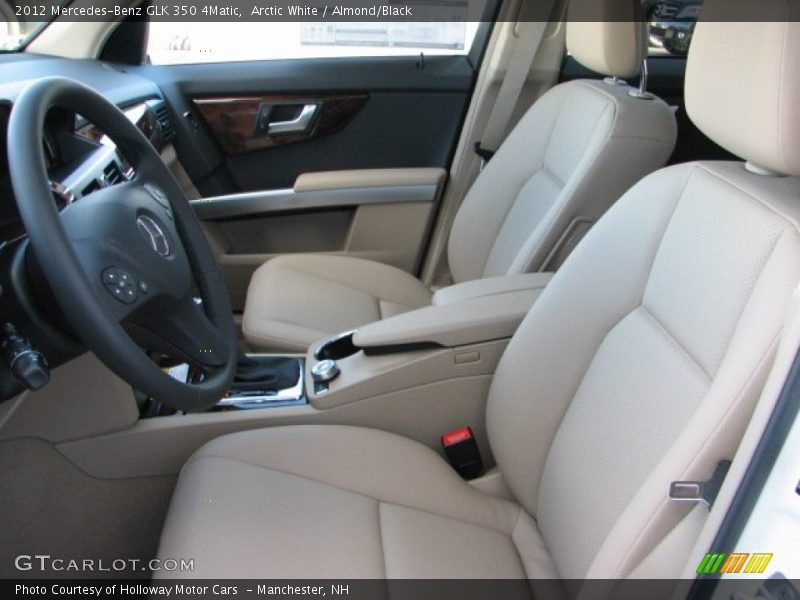 Arctic White / Almond/Black 2012 Mercedes-Benz GLK 350 4Matic