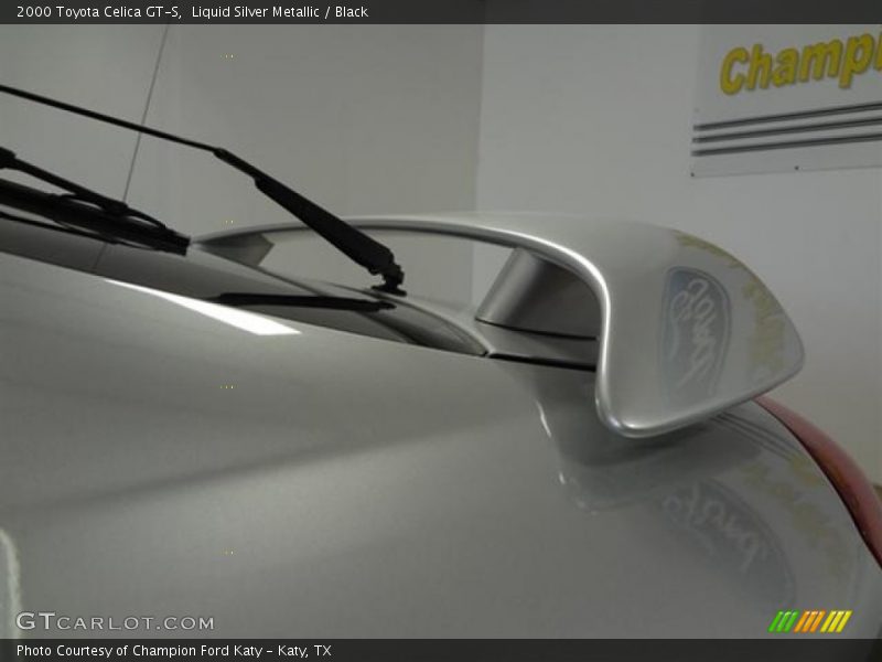 Liquid Silver Metallic / Black 2000 Toyota Celica GT-S