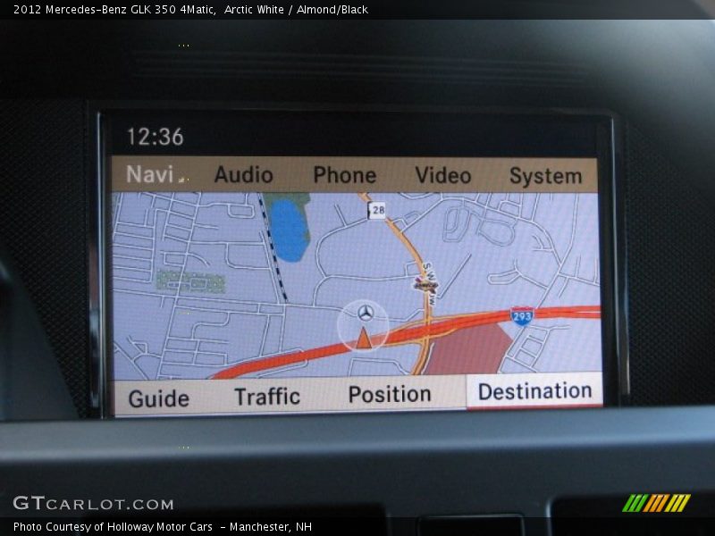 Arctic White / Almond/Black 2012 Mercedes-Benz GLK 350 4Matic
