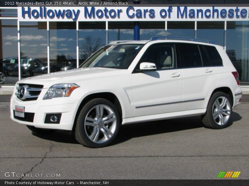 Arctic White / Almond/Black 2012 Mercedes-Benz GLK 350 4Matic