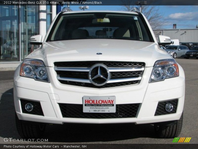 Arctic White / Almond/Black 2012 Mercedes-Benz GLK 350 4Matic