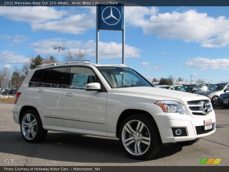 Arctic White / Almond/Black 2012 Mercedes-Benz GLK 350 4Matic