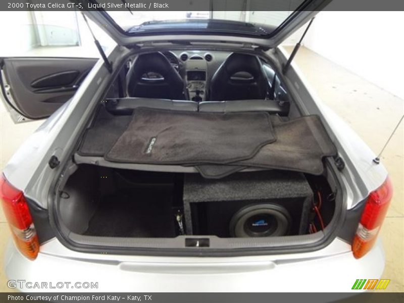 Liquid Silver Metallic / Black 2000 Toyota Celica GT-S