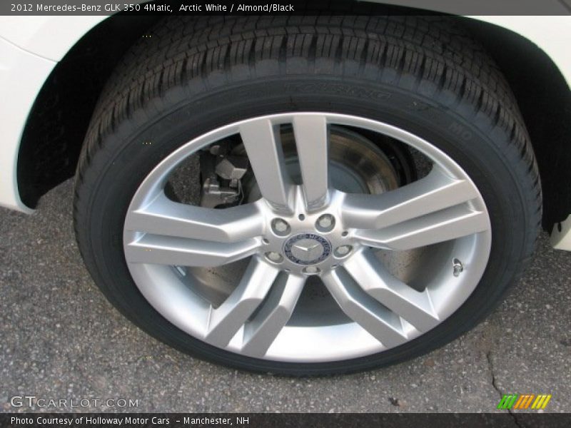 Arctic White / Almond/Black 2012 Mercedes-Benz GLK 350 4Matic