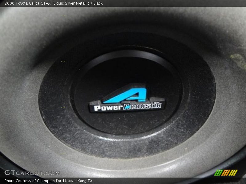 Liquid Silver Metallic / Black 2000 Toyota Celica GT-S