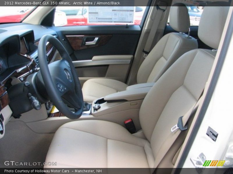 Arctic White / Almond/Black 2012 Mercedes-Benz GLK 350 4Matic
