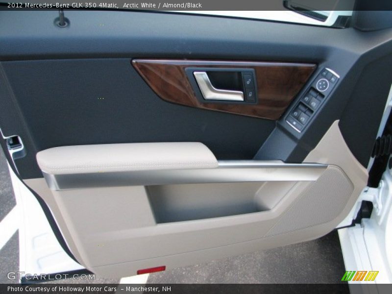 Arctic White / Almond/Black 2012 Mercedes-Benz GLK 350 4Matic