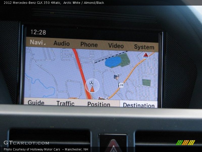 Arctic White / Almond/Black 2012 Mercedes-Benz GLK 350 4Matic