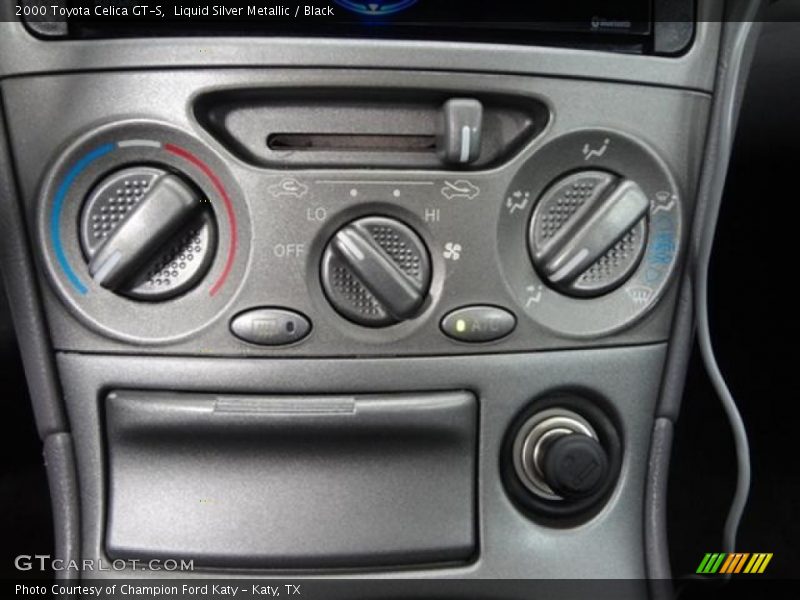 Controls of 2000 Celica GT-S
