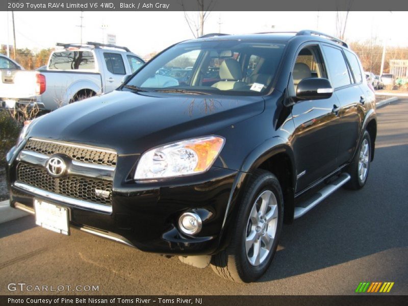 Black / Ash Gray 2009 Toyota RAV4 Limited V6 4WD