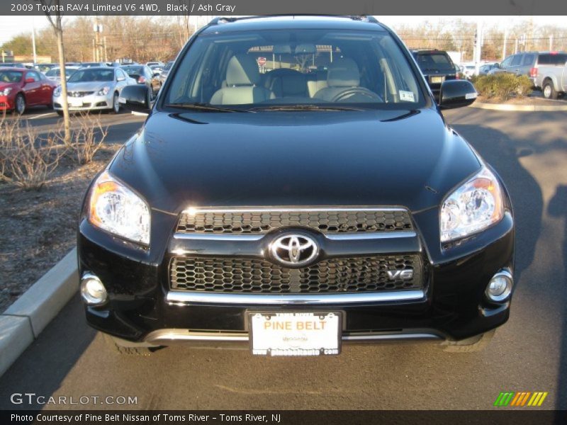 Black / Ash Gray 2009 Toyota RAV4 Limited V6 4WD