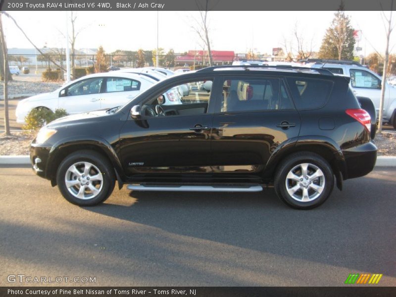Black / Ash Gray 2009 Toyota RAV4 Limited V6 4WD