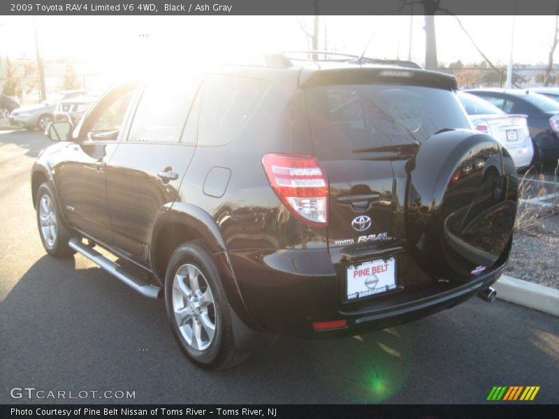 Black / Ash Gray 2009 Toyota RAV4 Limited V6 4WD