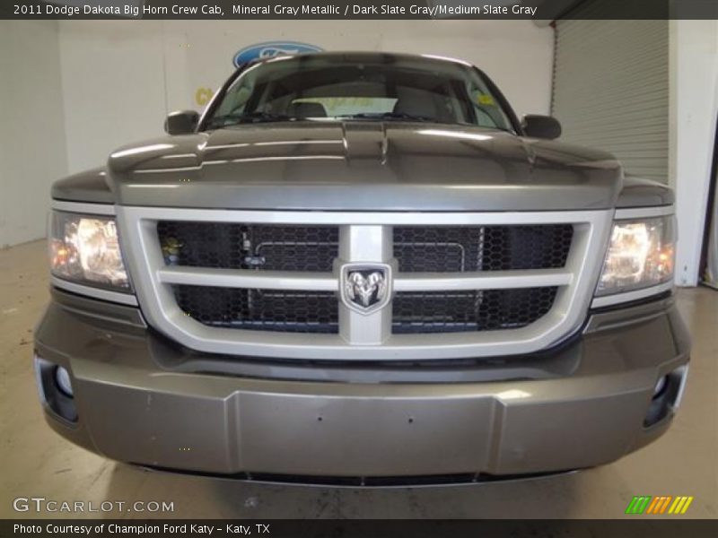 Mineral Gray Metallic / Dark Slate Gray/Medium Slate Gray 2011 Dodge Dakota Big Horn Crew Cab