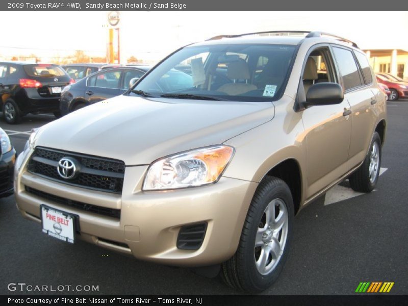 Sandy Beach Metallic / Sand Beige 2009 Toyota RAV4 4WD