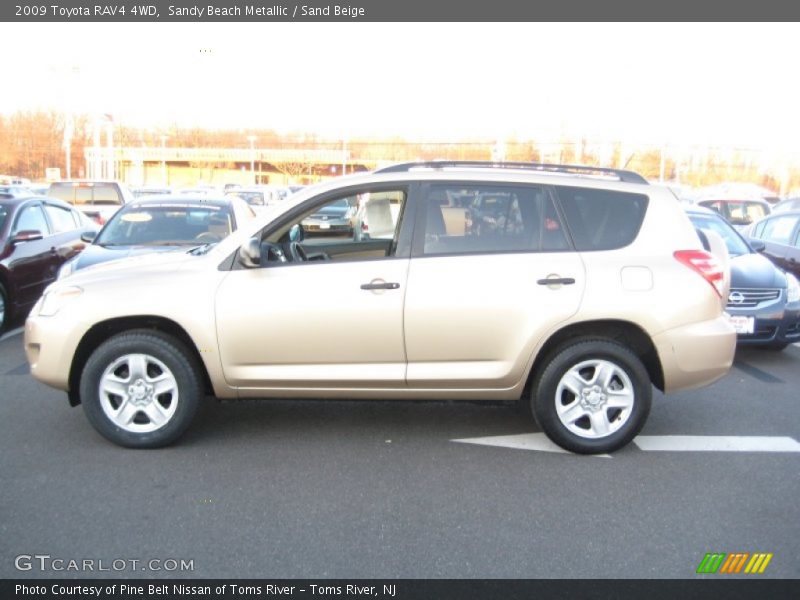 Sandy Beach Metallic / Sand Beige 2009 Toyota RAV4 4WD