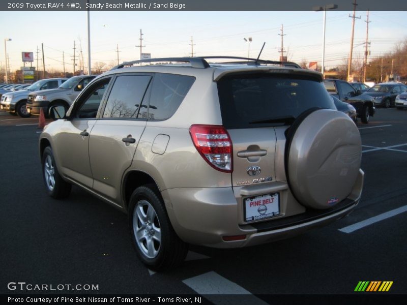 Sandy Beach Metallic / Sand Beige 2009 Toyota RAV4 4WD