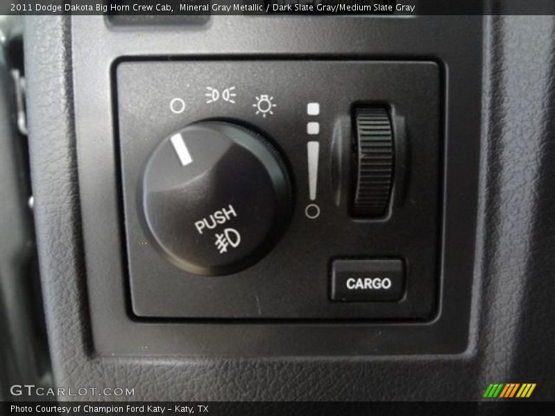 Mineral Gray Metallic / Dark Slate Gray/Medium Slate Gray 2011 Dodge Dakota Big Horn Crew Cab