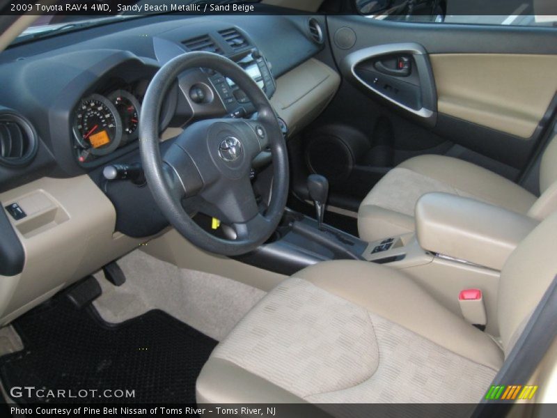Sandy Beach Metallic / Sand Beige 2009 Toyota RAV4 4WD