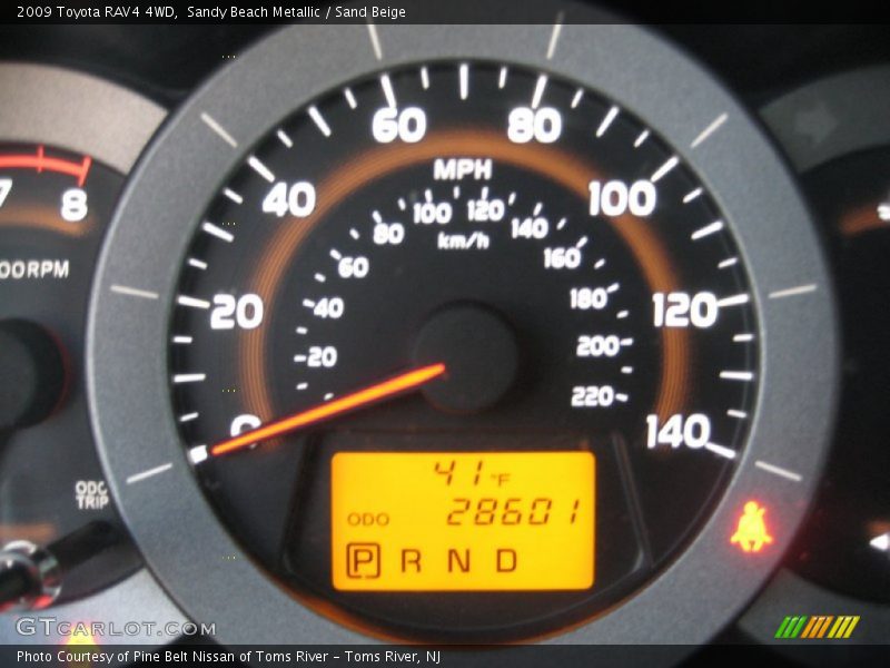 Sandy Beach Metallic / Sand Beige 2009 Toyota RAV4 4WD