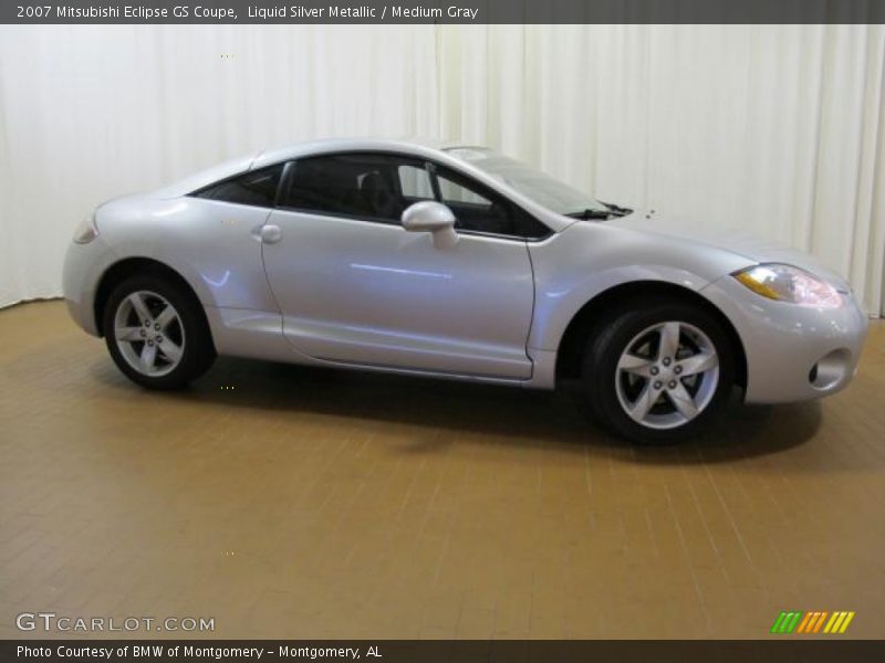 Liquid Silver Metallic / Medium Gray 2007 Mitsubishi Eclipse GS Coupe