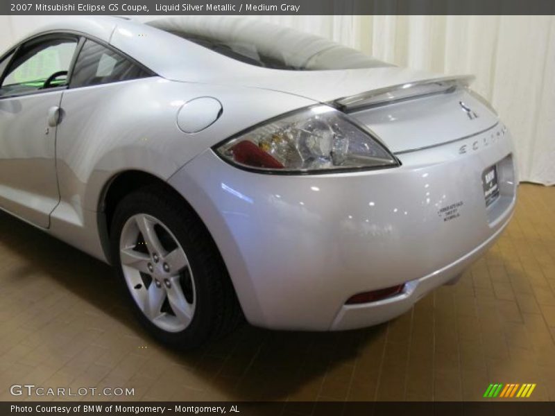 Liquid Silver Metallic / Medium Gray 2007 Mitsubishi Eclipse GS Coupe