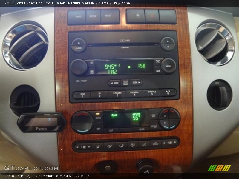 Redfire Metallic / Camel/Grey Stone 2007 Ford Expedition Eddie Bauer