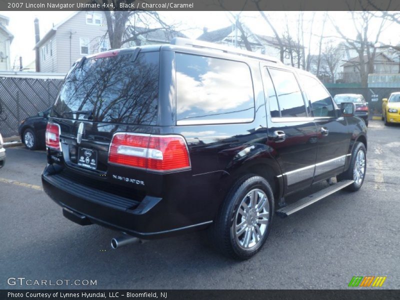Black / Charcoal/Caramel 2007 Lincoln Navigator Ultimate 4x4