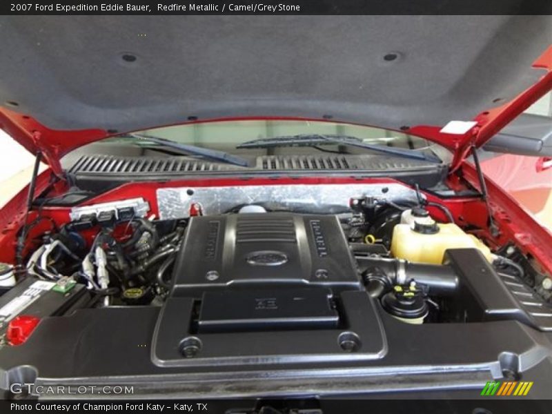 Redfire Metallic / Camel/Grey Stone 2007 Ford Expedition Eddie Bauer