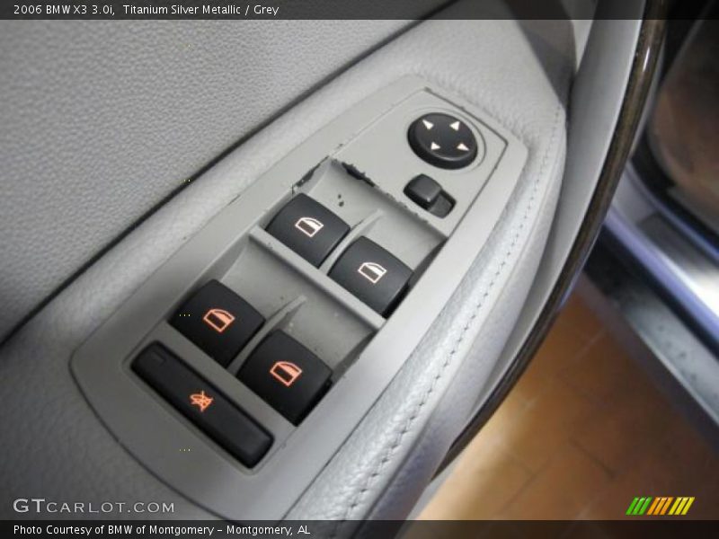 Titanium Silver Metallic / Grey 2006 BMW X3 3.0i