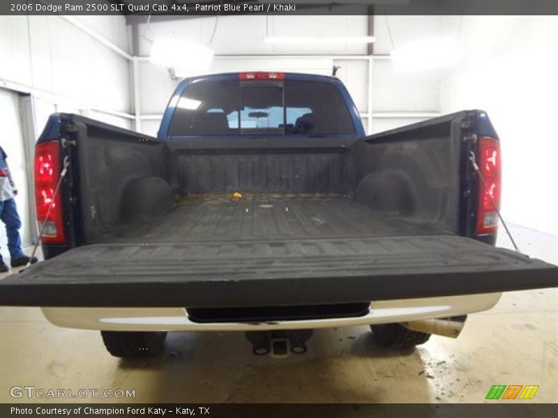 Patriot Blue Pearl / Khaki 2006 Dodge Ram 2500 SLT Quad Cab 4x4