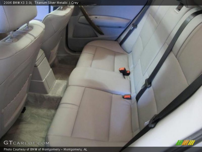 Titanium Silver Metallic / Grey 2006 BMW X3 3.0i