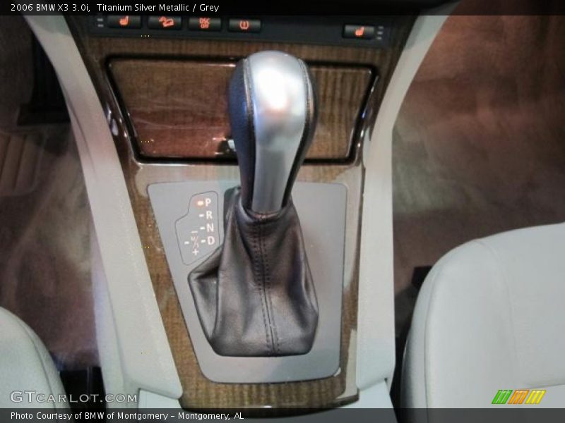  2006 X3 3.0i 5 Speed Steptronic Automatic Shifter