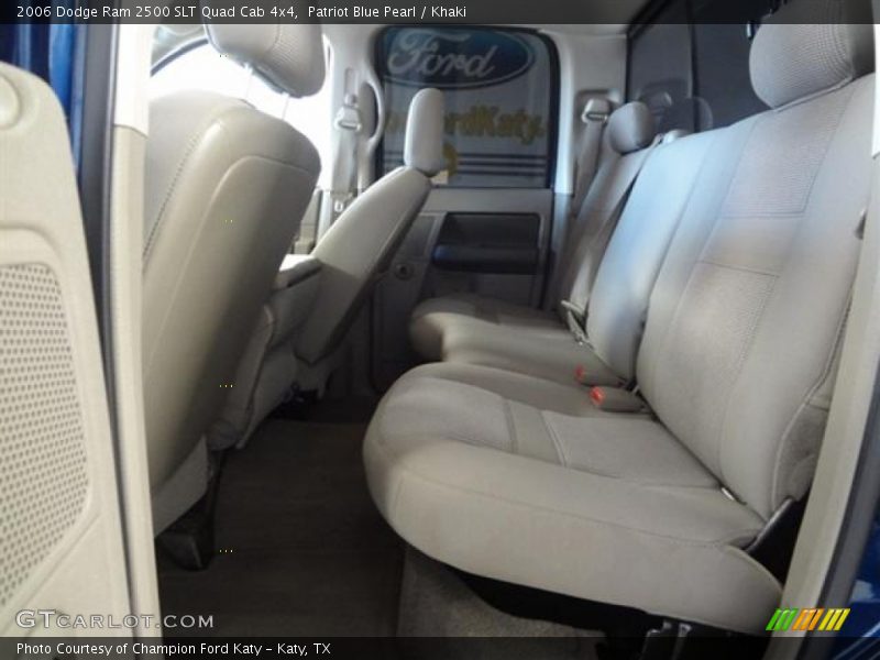 Patriot Blue Pearl / Khaki 2006 Dodge Ram 2500 SLT Quad Cab 4x4