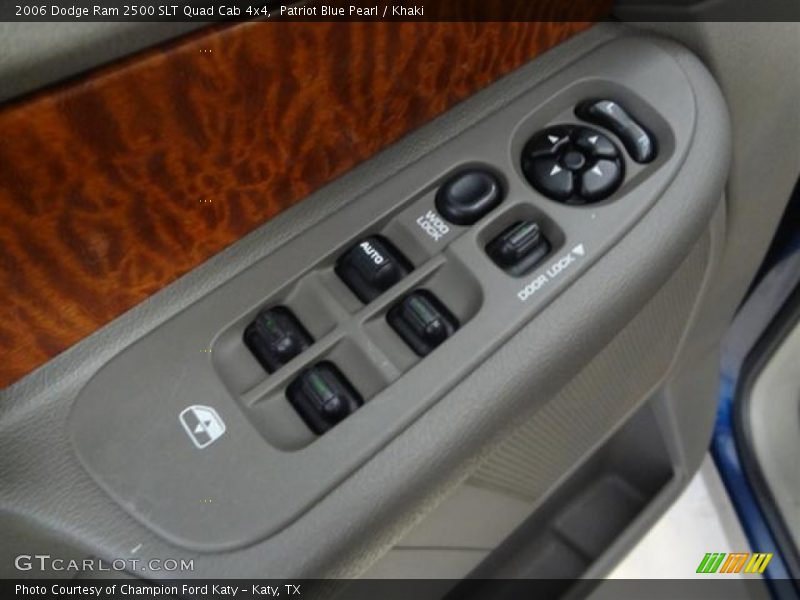 Patriot Blue Pearl / Khaki 2006 Dodge Ram 2500 SLT Quad Cab 4x4