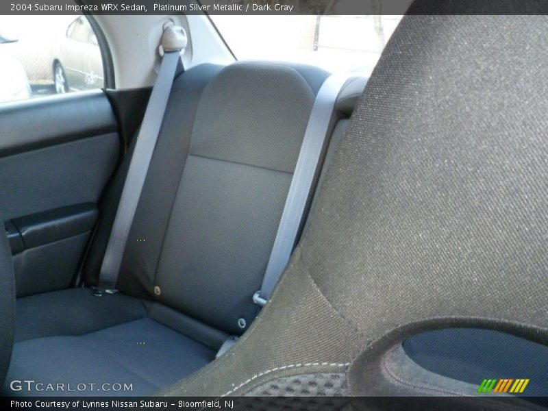 Platinum Silver Metallic / Dark Gray 2004 Subaru Impreza WRX Sedan