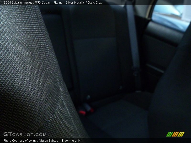 Platinum Silver Metallic / Dark Gray 2004 Subaru Impreza WRX Sedan
