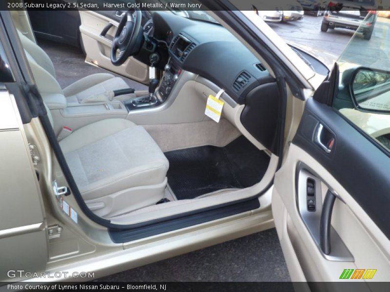 Harvest Gold Metallic / Warm Ivory 2008 Subaru Legacy 2.5i Sedan