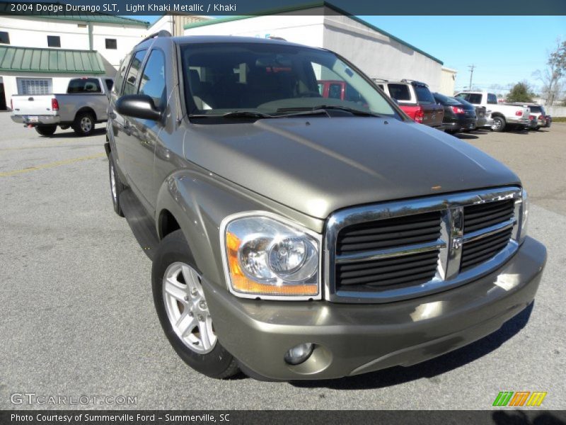 Light Khaki Metallic / Khaki 2004 Dodge Durango SLT