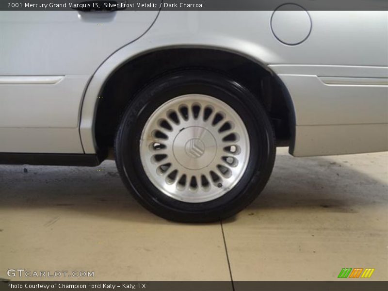 Silver Frost Metallic / Dark Charcoal 2001 Mercury Grand Marquis LS