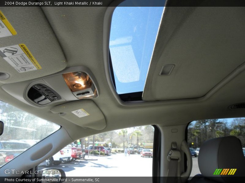 Light Khaki Metallic / Khaki 2004 Dodge Durango SLT