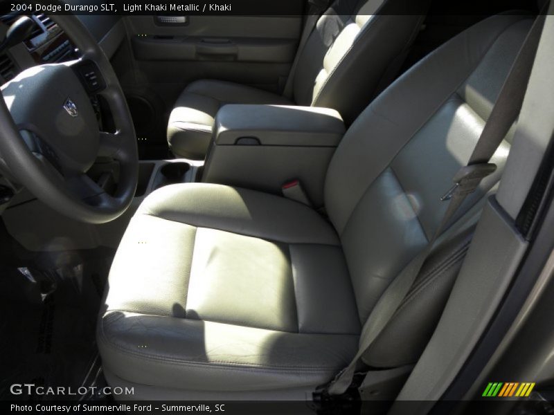 Light Khaki Metallic / Khaki 2004 Dodge Durango SLT