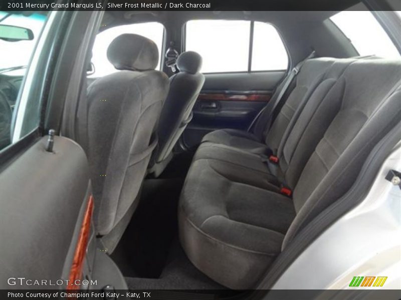 Silver Frost Metallic / Dark Charcoal 2001 Mercury Grand Marquis LS